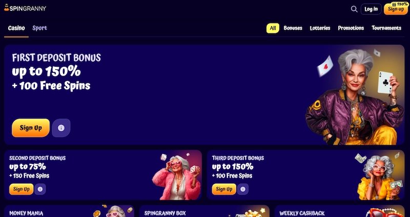 Spingranny Deutschland - Freispiele, Bonus Codes und Auszahlungsbedingungen im, spingranny slots