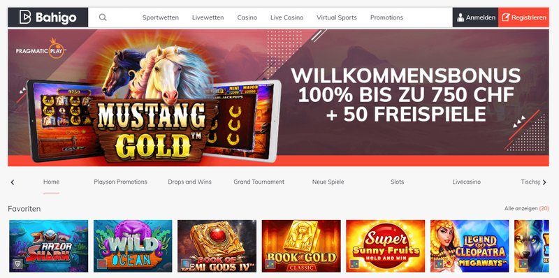 Entdecke das ultimative Online Casino Erfahrung in der Schweiz bei Bahigo - overview
